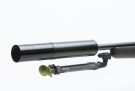 NeoPod sildencer adapter on gun with legs folded flush thumbnail
