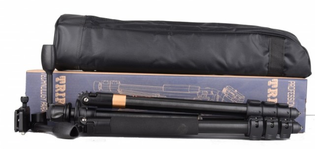 Carrying case included